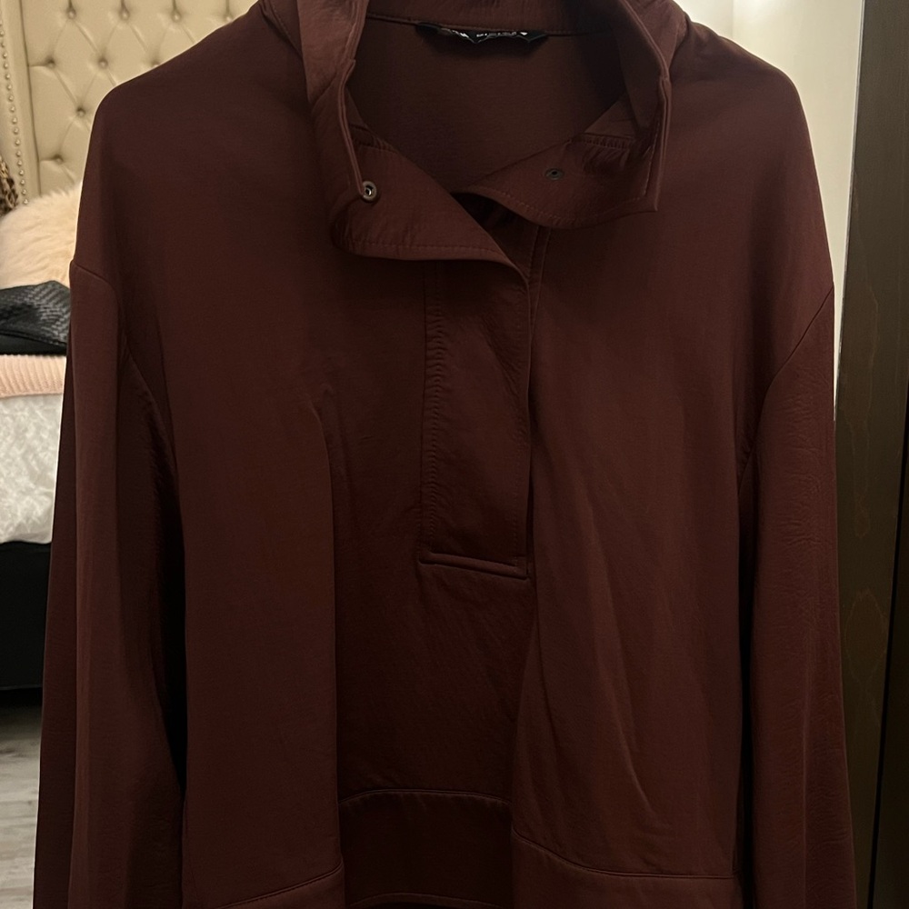 Brown Pullover Hoodie